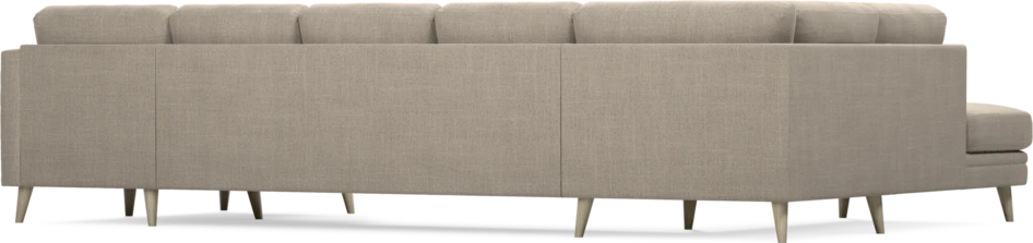 Eden - 3-sits soffa med divan vänster och schäslong höger - Beige