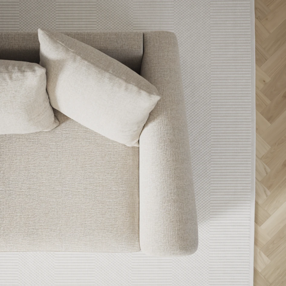 Town - 3-sits soffa med divan höger och schäslong vänster - Beige