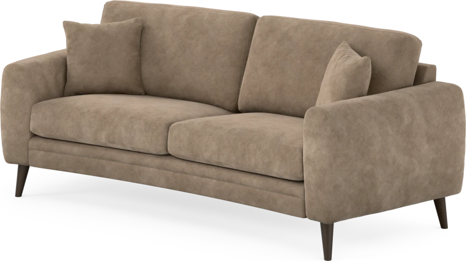 Eden - 2,5-sits soffa svängd - Beige