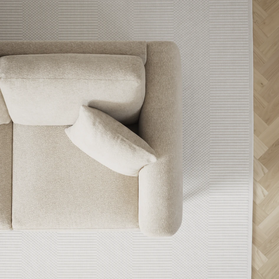 Eden - Hörnsoffa, 1+3-sits - Beige