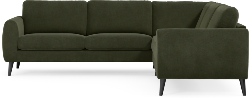 Bridge - Hörnsoffa, 2+2-sits - Grön