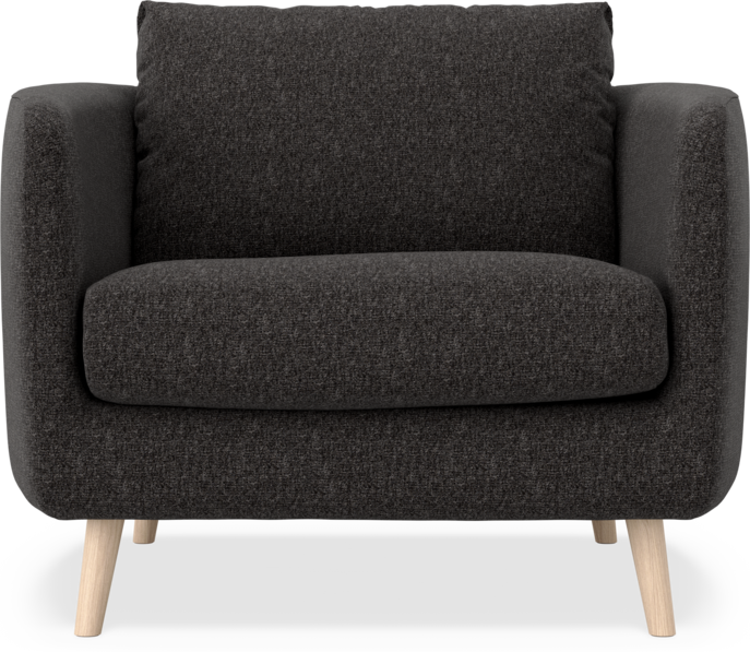 Madison Lux - Fåtölj, 70 cm - Svart