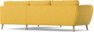 Madison Lux - 2-sits soffa med divan höger - Gul