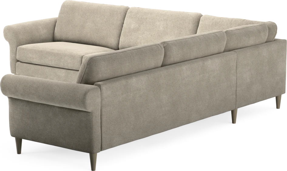 Bridge - Hörnsoffa, 3+3-sits - Beige