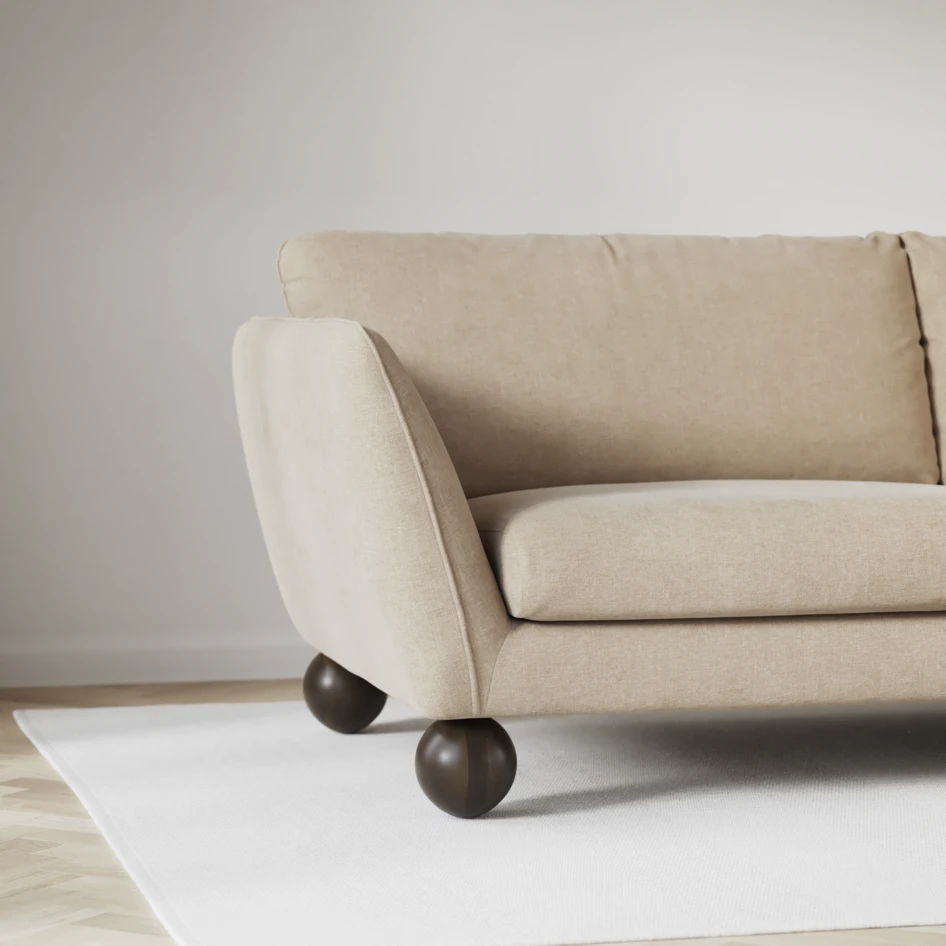 Madison Lux - Hörnsoffa 2+3-sits, hörn 1 - Beige