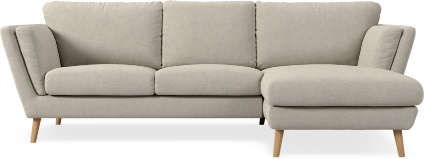 Madison - 2-sits soffa med schäslong höger - Beige