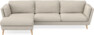 Madison - 3-sits soffa med schäslong vänster - Beige