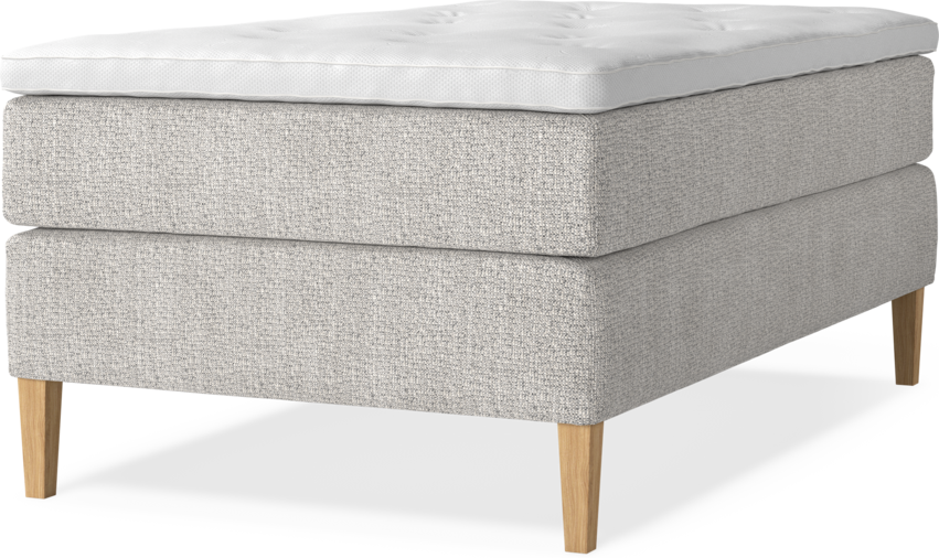 Delux Exclusive - Kontinentalsäng, enkelsäng 120 cm med bäddmadrass