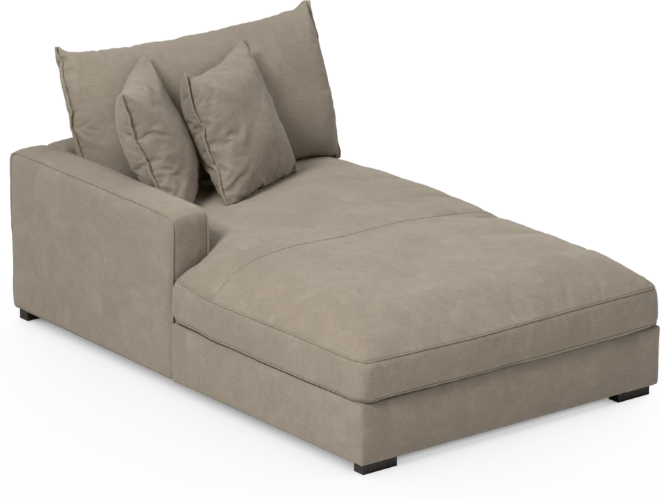 Rossi - Schäslong vänster - Beige