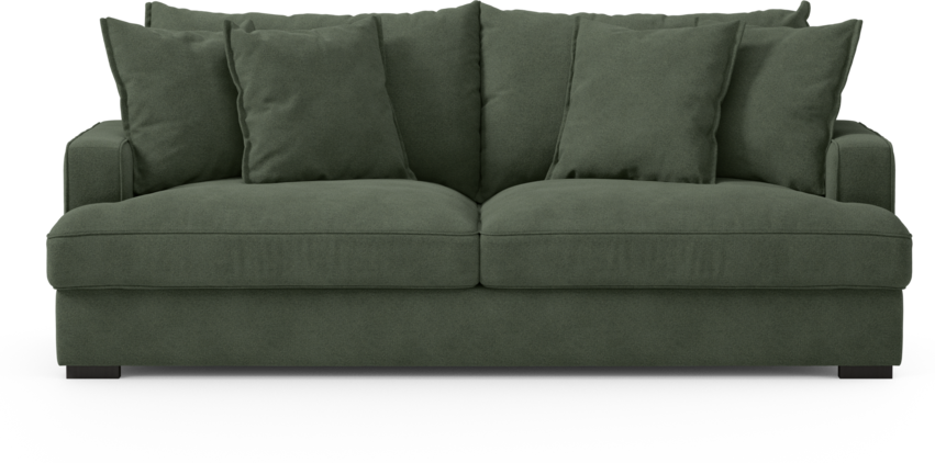 Mila - 3-sits soffa - Grön
