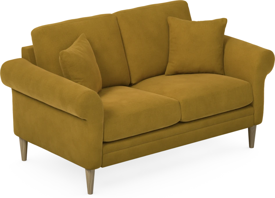 Eden - 2-sits soffa - Gul