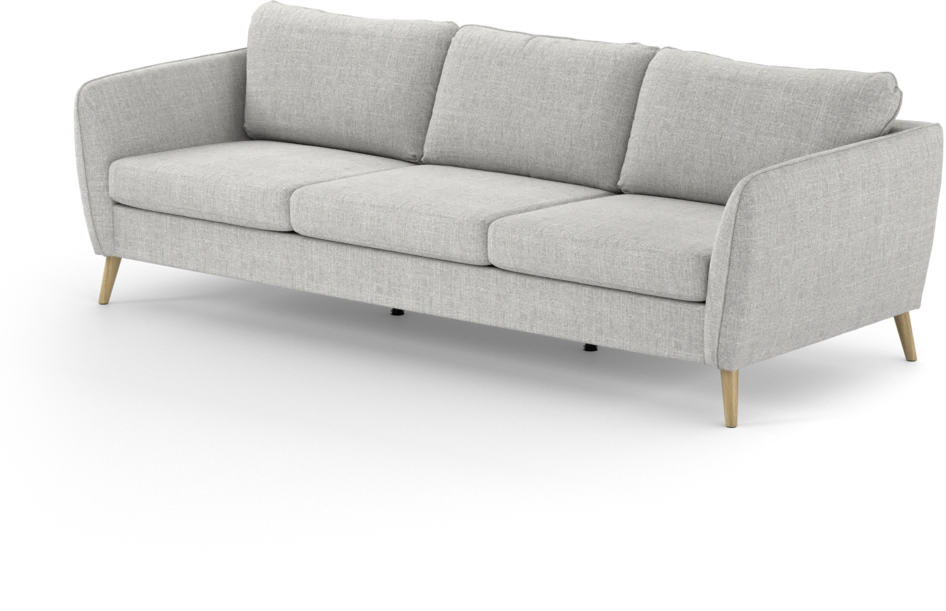County - 3-sits soffa - Grå