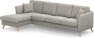 Eden - 3-sits soffa med schäslong - Grå