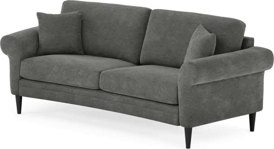 Eden - 2,5-sits soffa svängd - Grå