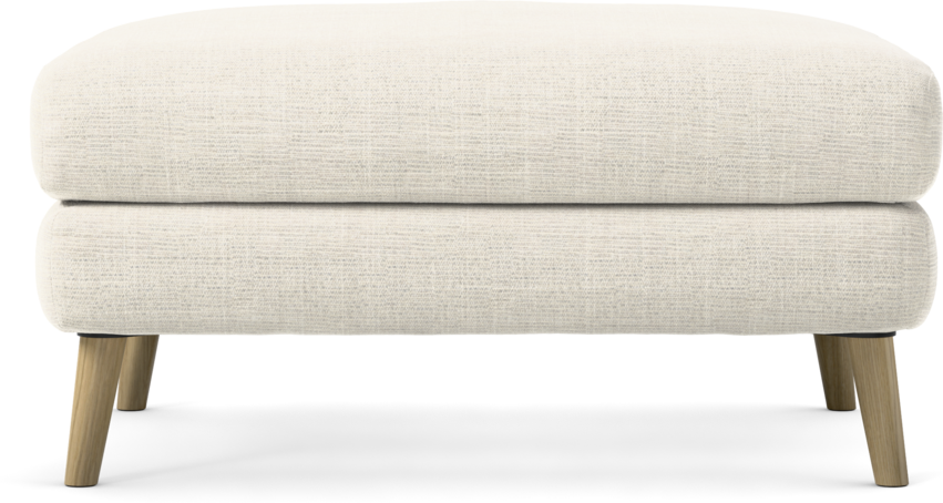 Madison Klädsel - Klädsel till fotpall - Vit