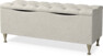Delux Pikerad XL - Sittbänk pikerad - Beige