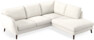 Madison - 2-sits soffa med divan höger - Vit