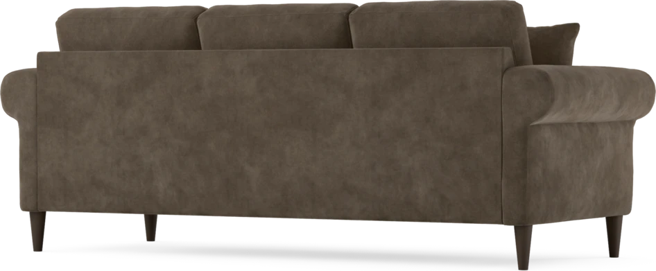 Eden - 3-sits soffa - Brun