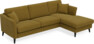 Eden - 2,5-sits soffa med schäslong - Gul