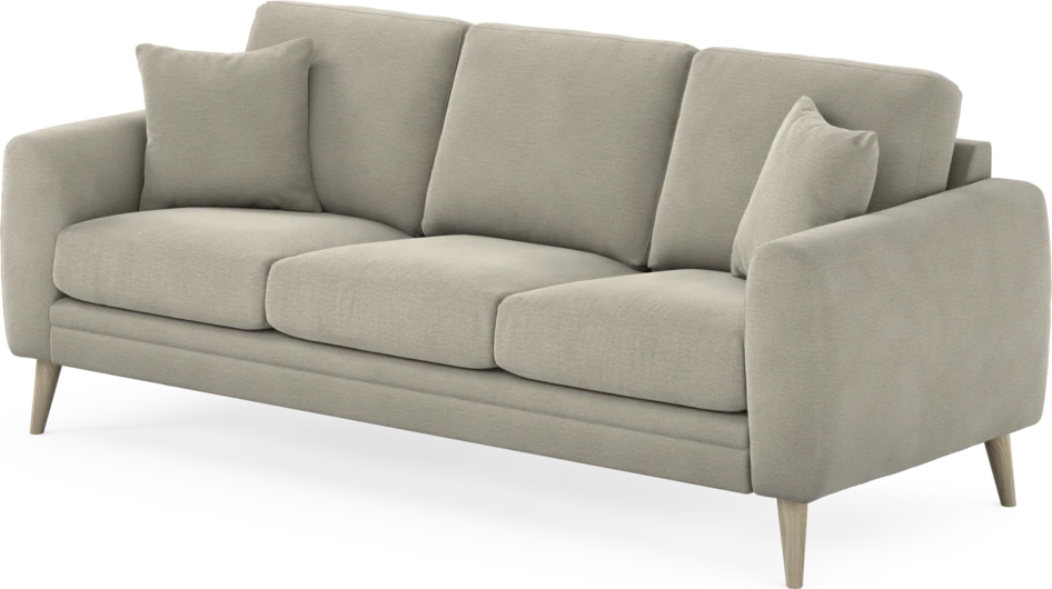 Eden - 3-sits soffa - Brun