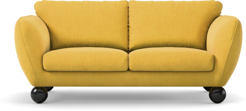 Madison Lux - 2-sits soffa - Gul