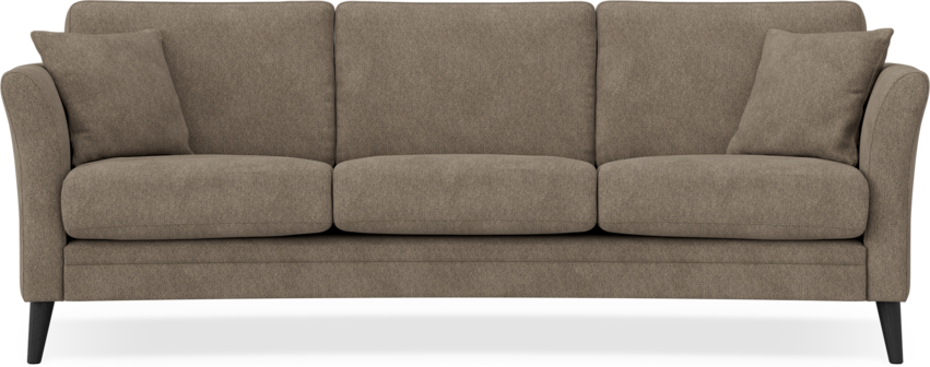 Eden - 3-sits soffa svängd - Gul