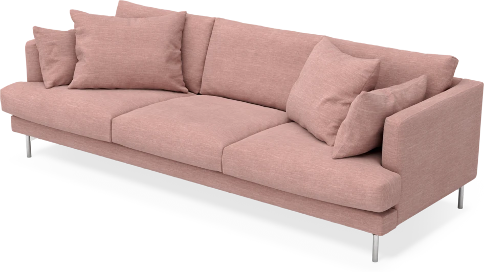 Harper - 4-sits soffa - Rosa