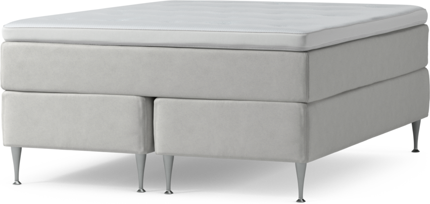 Delux Dream - Kontinentalsäng, dubbelsäng med bäddmadrass och sängben