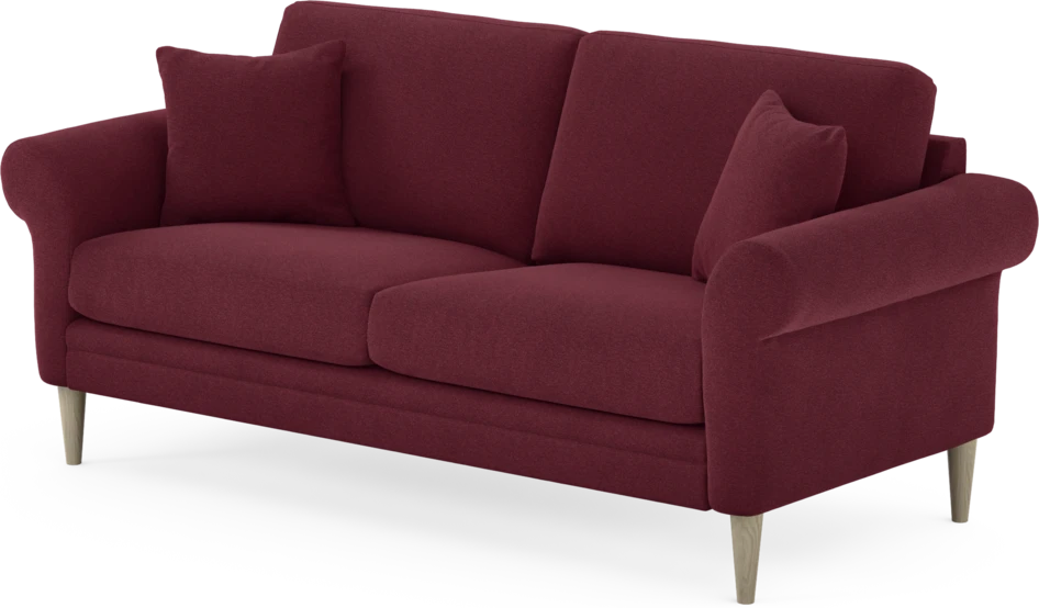 Eden - 2,5-sits soffa - Röd