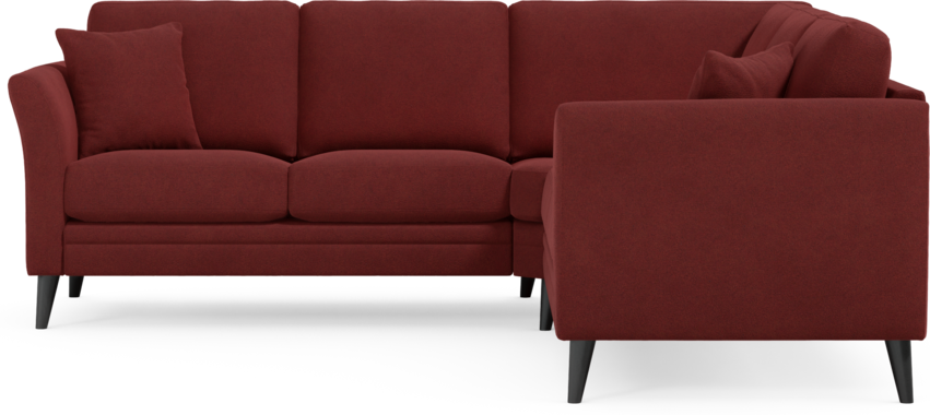 Eden - Hörnsoffa, 2+2-sits - Röd