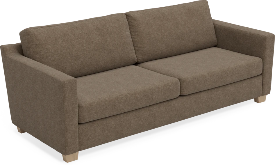 Friday - 3-sits soffa - Brun