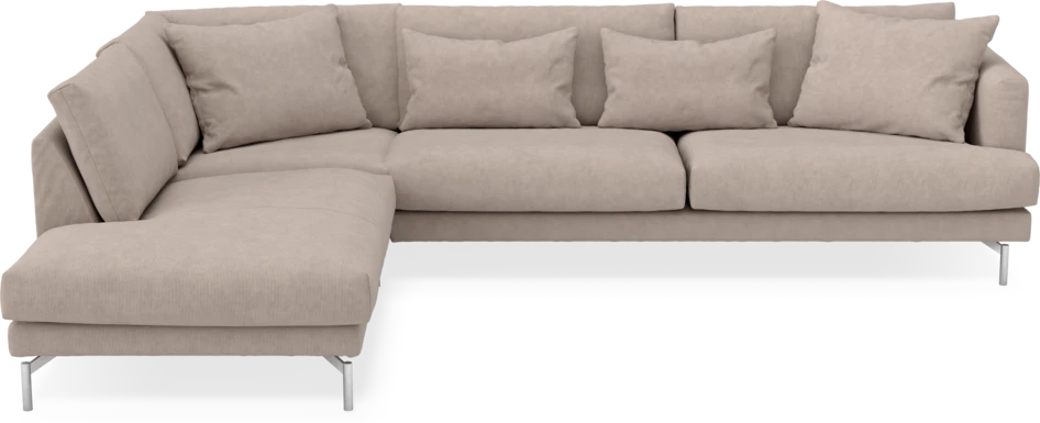 Harper - 3-sits soffa med divan vänster - Beige