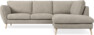 Madison - 2-sits soffa med divan höger - Vit