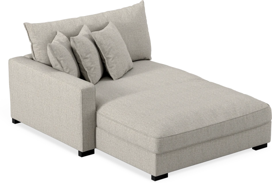 Rossi - Schäslong XL vänster - Beige