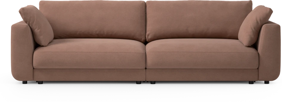 Amie - Bäddsoffa 4-sits - Rosa