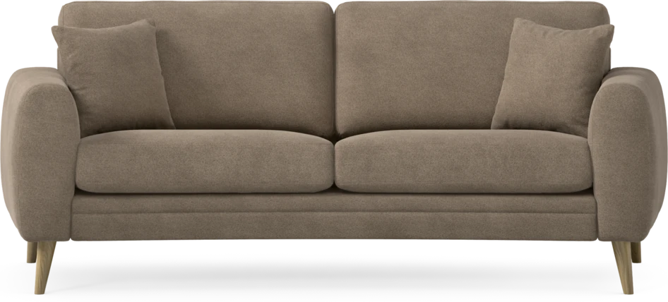 Eden - 2,5-sits soffa svängd - Brun