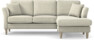Eden - 2-sits soffa med schäslong - Beige