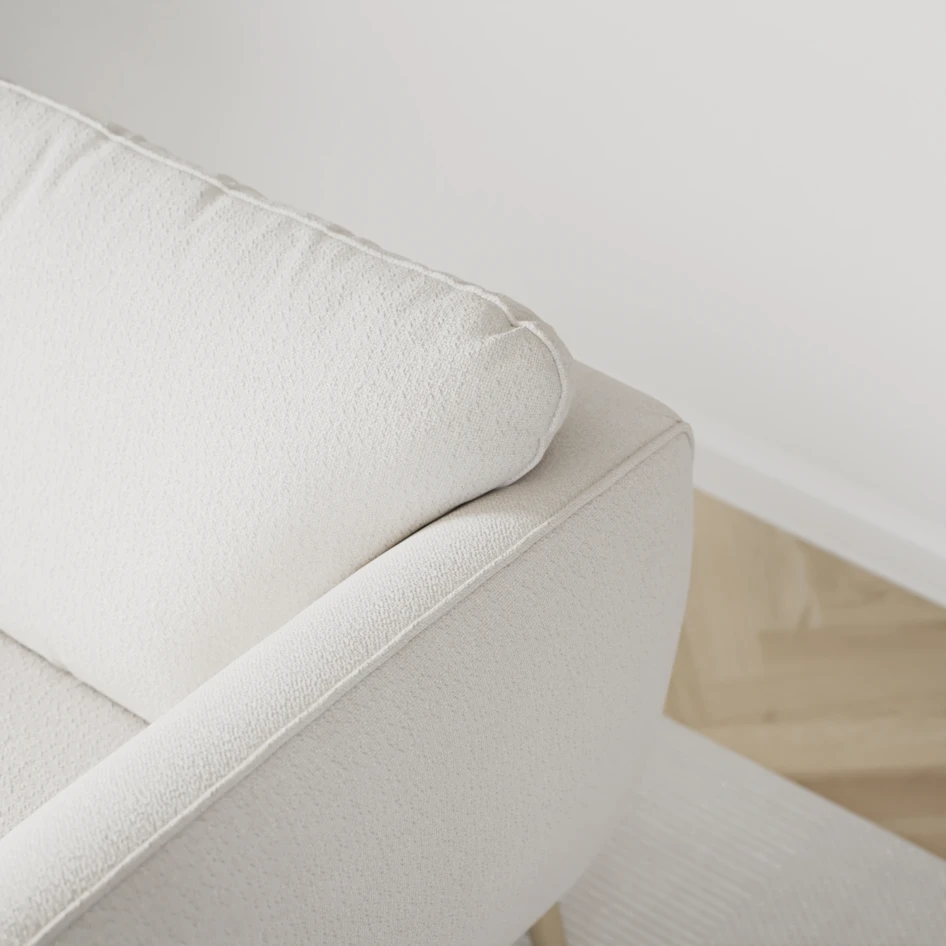 Madison Lux - 2-sits soffa med divan vänster och schäslong höger - Beige