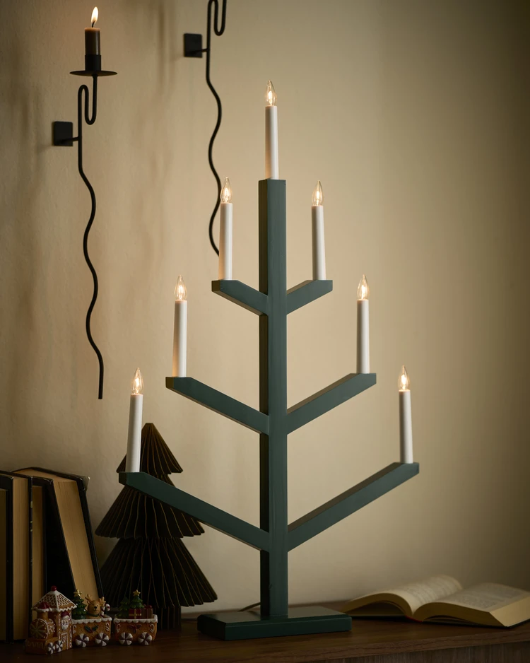 Truls 7-arm - Adventsljusstake 7-armad - inspiration