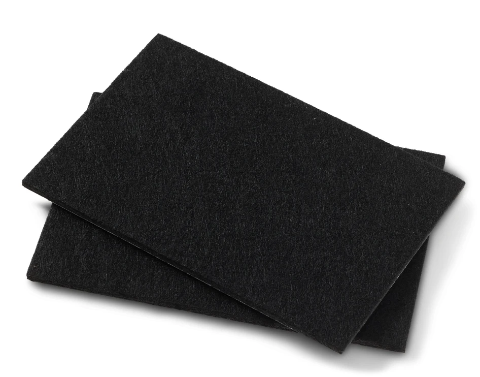 Värna - Möbeltassar klippbara ark, 2-pack - Svart