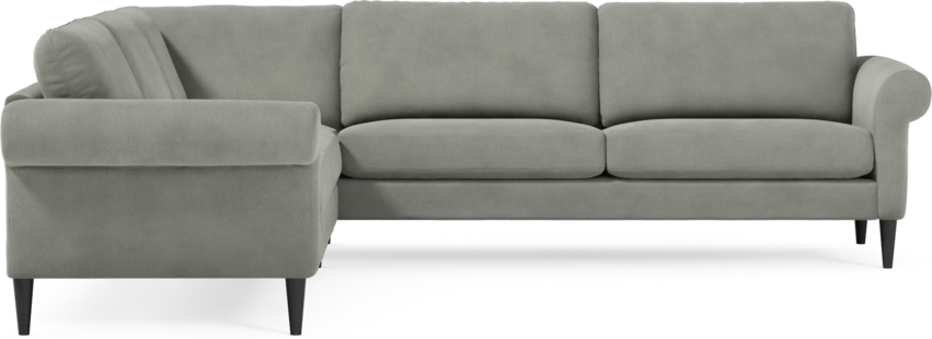 Bridge - Hörnsoffa, 2+3-sits - Grå