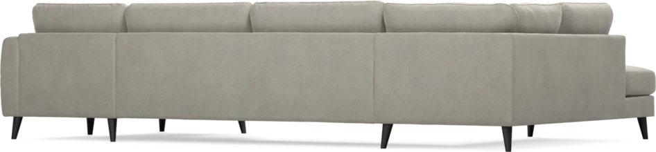 Bridge - 3-sits soffa med divan vänster och schäslong höger - Grå