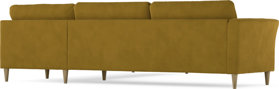 Bridge - Hörnsoffa, 3+3-sits - Gul