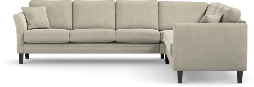 Eden - Hörnsoffa 3+3 - Grå