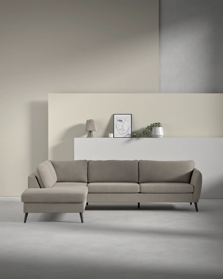 County - 2,5-sits soffa med divan vänster - inspiration