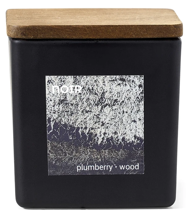 Noir, Doftljus, Plumberry & Wood, brinntid 8h, 60 gr