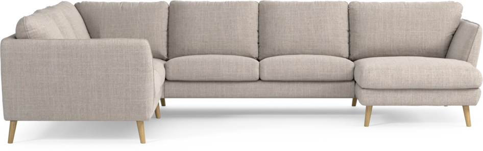 Madison Lux - Hörnsoffa med schäslong höger - Beige