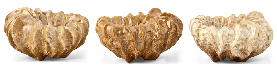 Gaia - Dekorationsfat, L19,5 B17,3 H10,7 cm - Brun