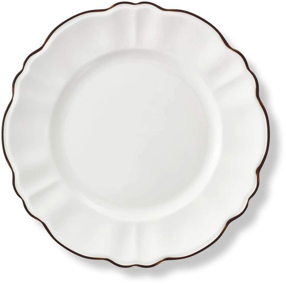 Juline - Assiett, Ø21,6 cm - Brun