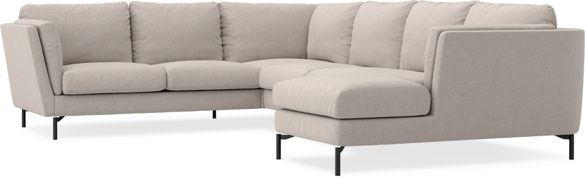 Madison - Hörnsoffa med schäslong höger - Beige